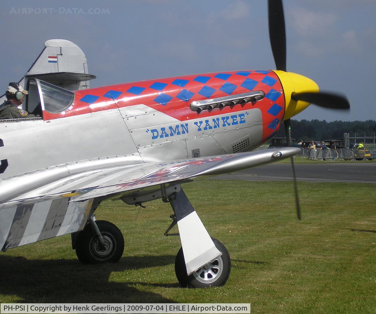 PH-PSI, 1945 North American P-51D Mustang C/N 122-40965, Aviodrome Aviation Museum at Lelystad Airport