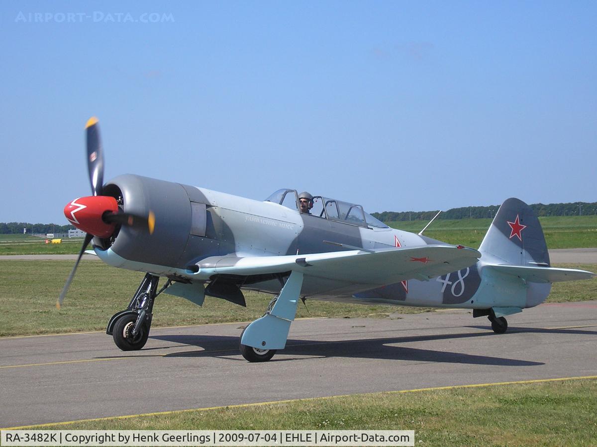 RA-3482K, Yakovlev Yak-3UA C/N 003, Aviodrome Aviation Museum at Lelystad Airport , Melbourne Race Fly In