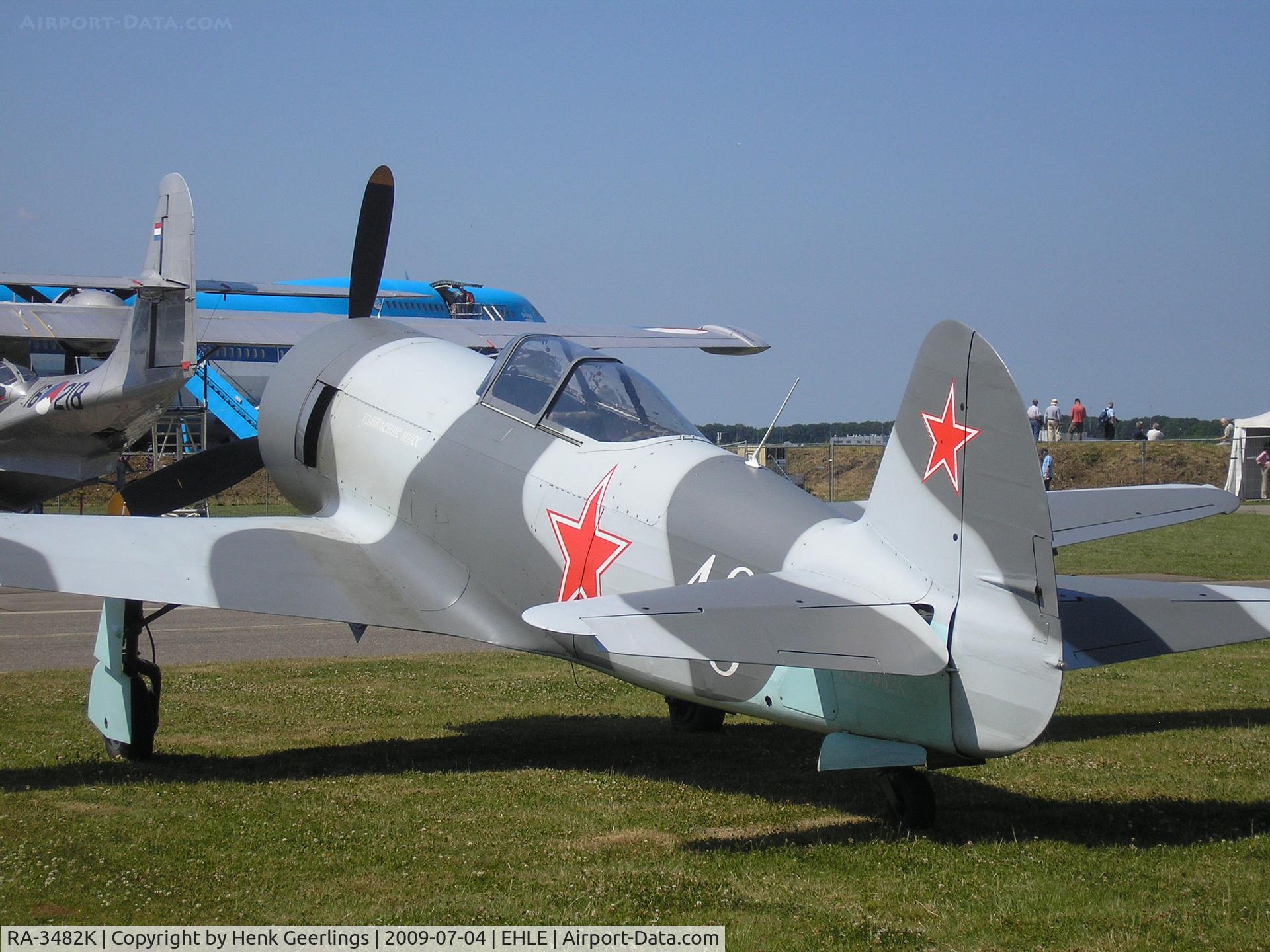 RA-3482K, Yakovlev Yak-3UA C/N 003, Aviodrome Aviation Museum at Lelystad Airport , Melbourne Race Fly In