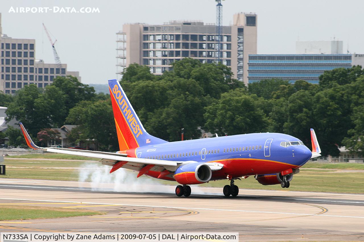 N733SA, 1999 Boeing 737-7H4 C/N 27865, Southwest Airlines at Dallas Love Field