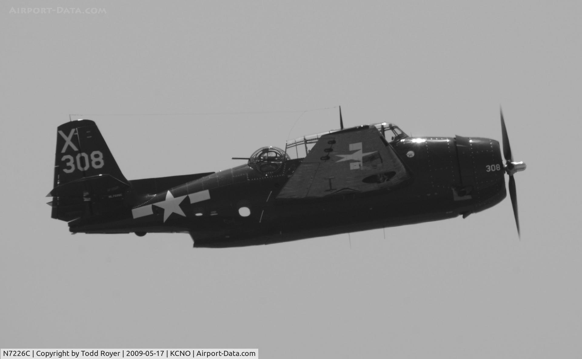 N7226C, Grumman TBM-3E Avenger C/N 85938, Chino Airshow 2009