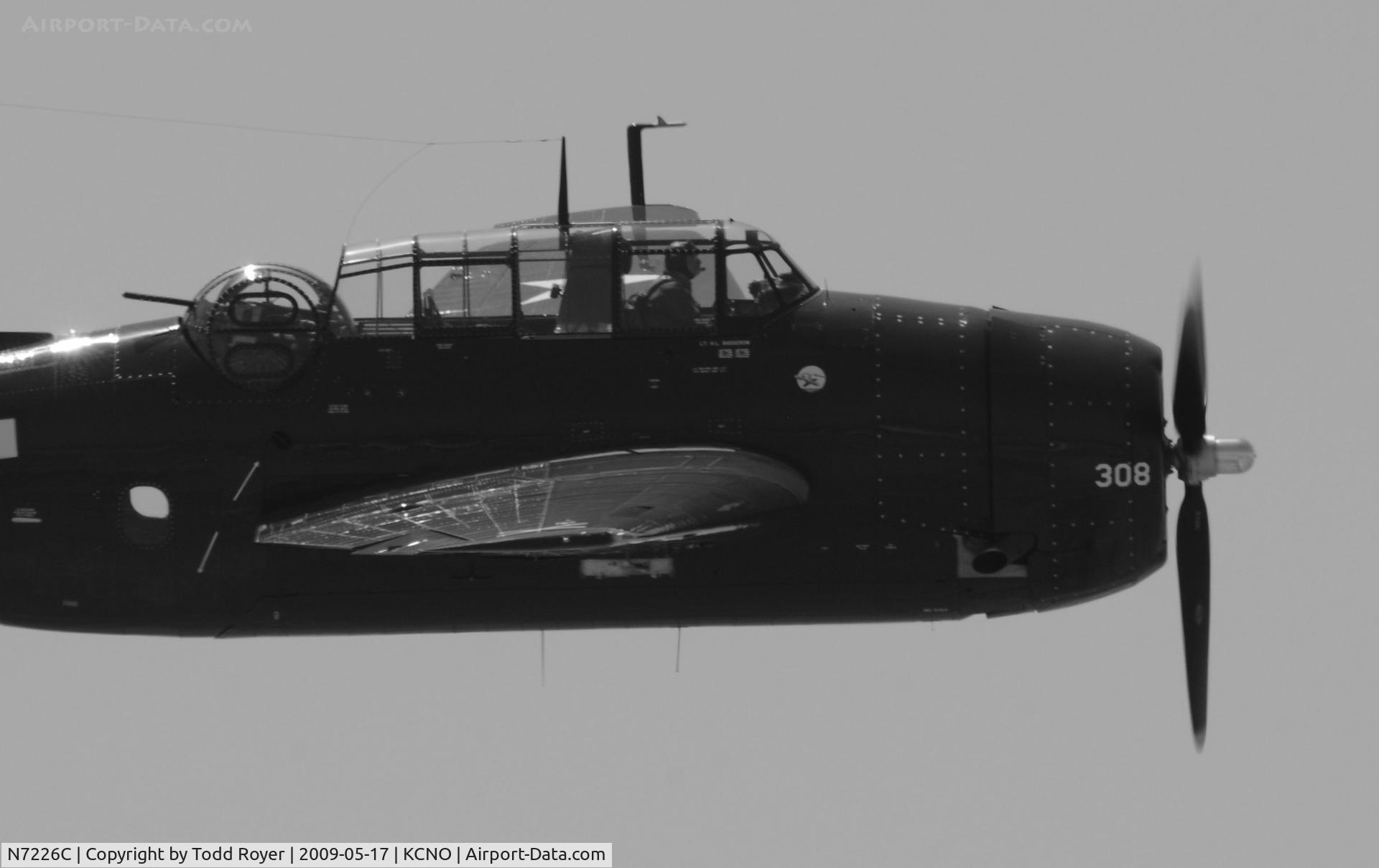 N7226C, Grumman TBM-3E Avenger C/N 85938, Chino Airshow 2009