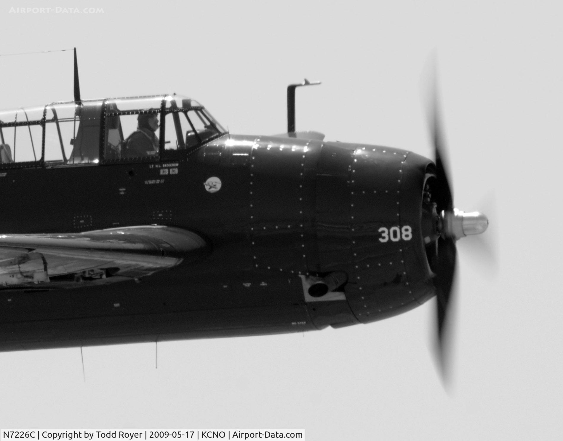 N7226C, Grumman TBM-3E Avenger C/N 85938, Chino Airshow 2009