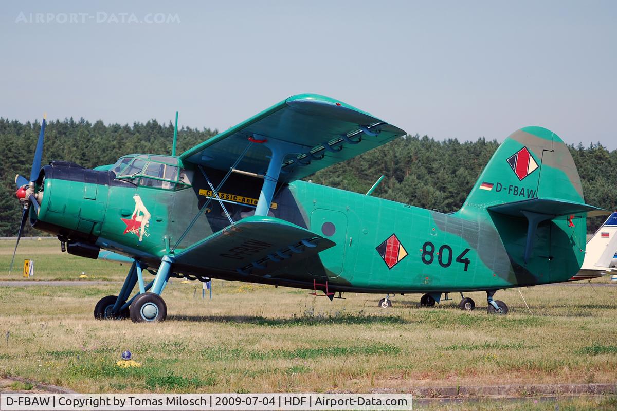 D-FBAW, Antonov An-2T C/N 1G160-01, Heringsdorf (HDF)