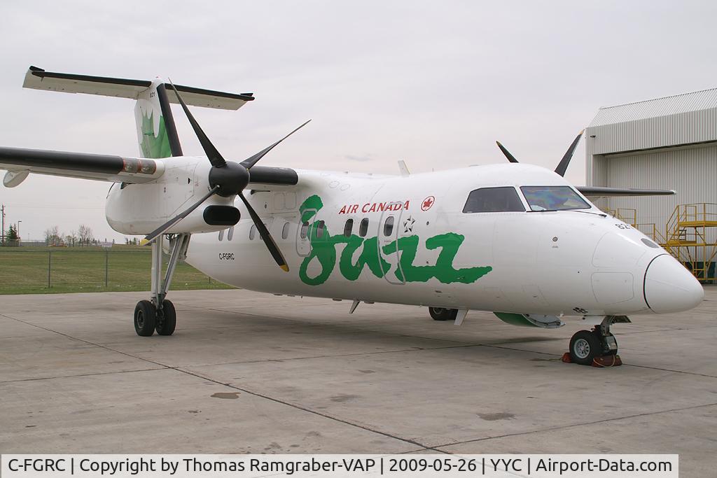 C-FGRC, 1989 De Havilland Canada DHC-8-102 Dash 8 C/N 195, Jazz DeHavilland Canada Dash 8-100