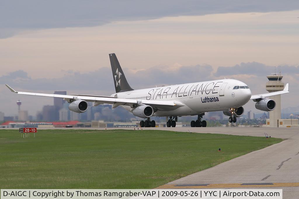 D-AIGC, 1993 Airbus A340-311 C/N 027, Lufthansa Airbus A340-300