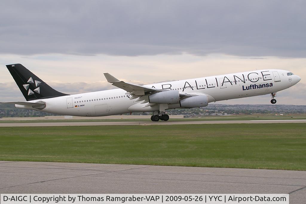 D-AIGC, 1993 Airbus A340-311 C/N 027, Lufthansa Airbus A340-300