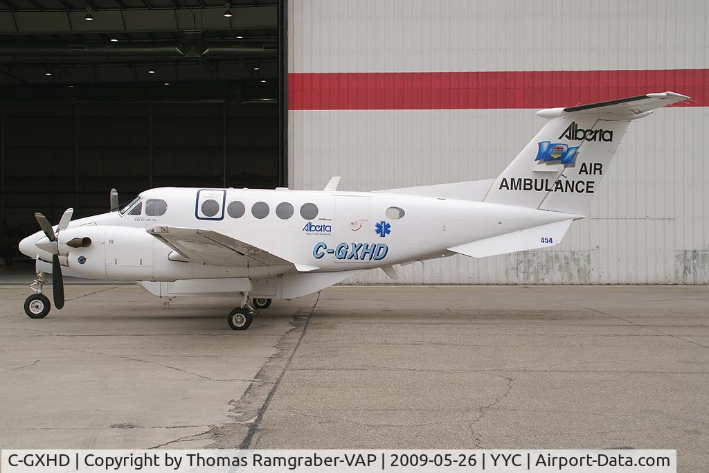 C-GXHD, 1989 Beech B200 King Air C/N BB-1338, Alberta Air Ambulance Beech 200 King Air