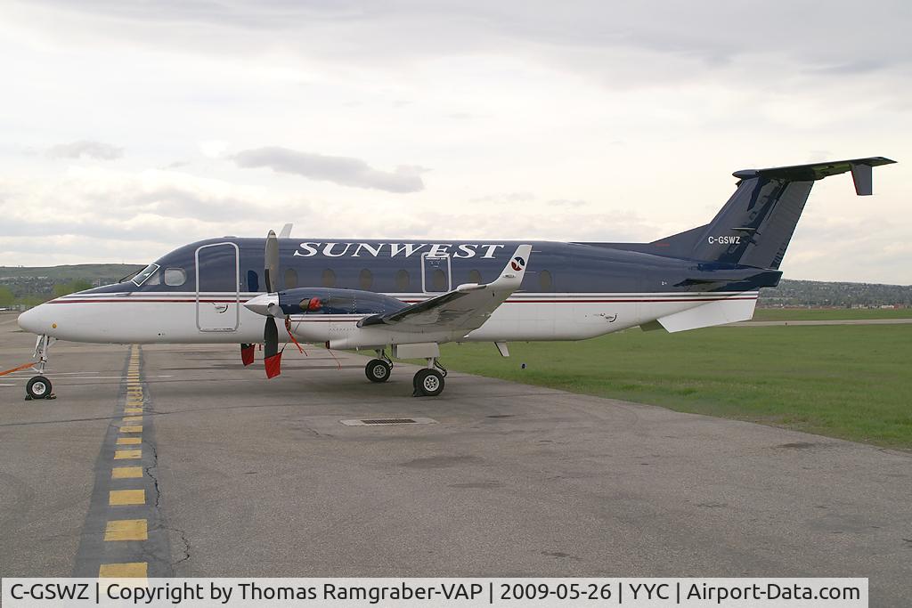 C-GSWZ, 1998 Beech 1900D C/N UE-337, Sunwest Beech 1900D