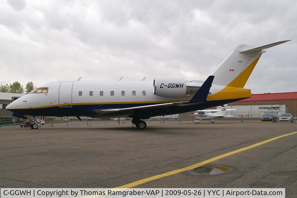 C-GGWH, 1998 Bombardier Challenger 604 (CL-600-2B16) C/N 5371, Sunwest Aviation Canadair CL600 Challenger