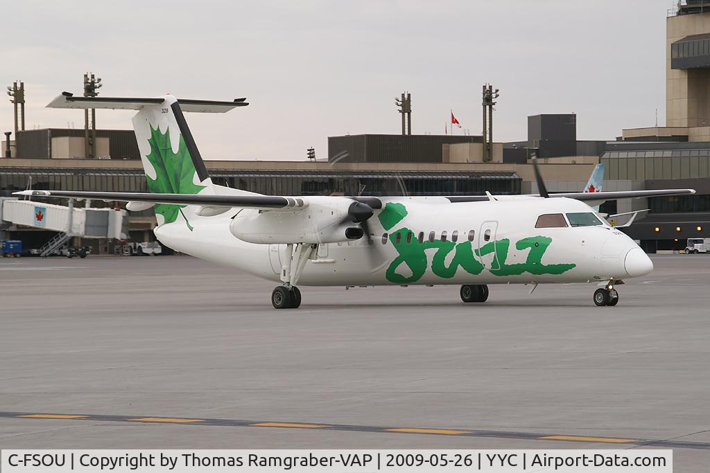 C-FSOU, 1992 De Havilland Canada DHC-8-311 Dash 8 C/N 342, Jazz DeHavilland Canada Dash 8-300