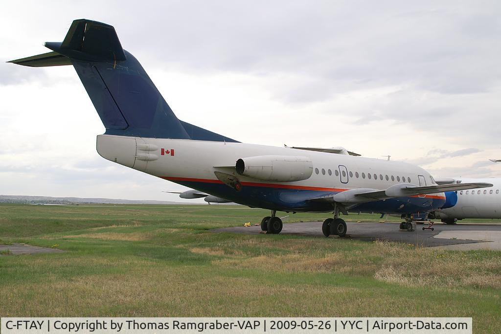 C-FTAY, 1974 Fokker F.28-1000 Fellowship C/N 11084, Fokker 28
