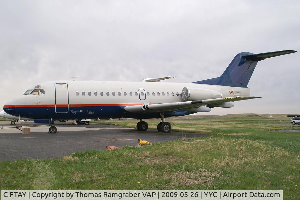 C-FTAY, 1974 Fokker F.28-1000 Fellowship C/N 11084, Fokker 28