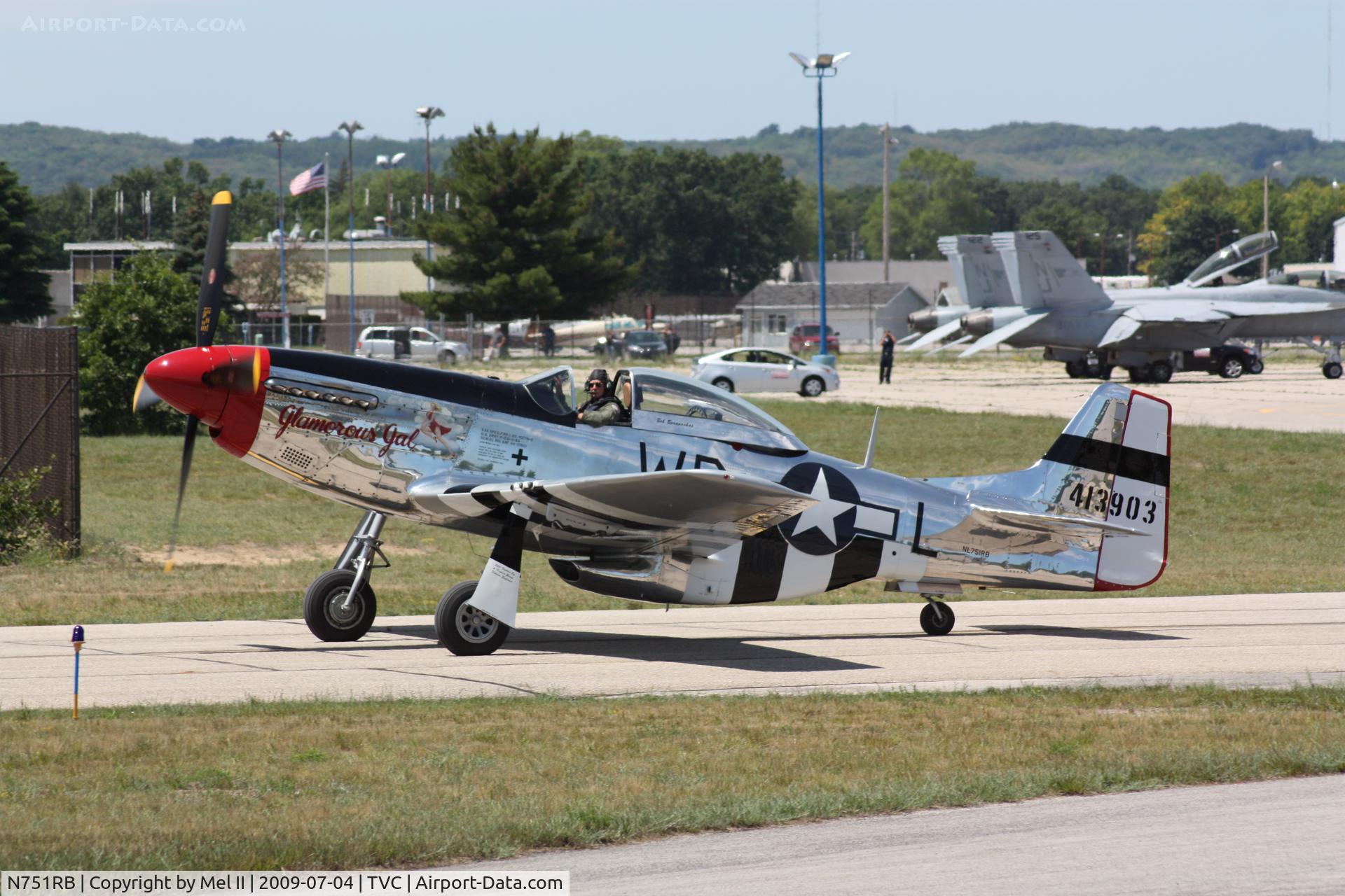 N751RB, 1944 North American P-51D Mustang C/N 44-13903JP, 
