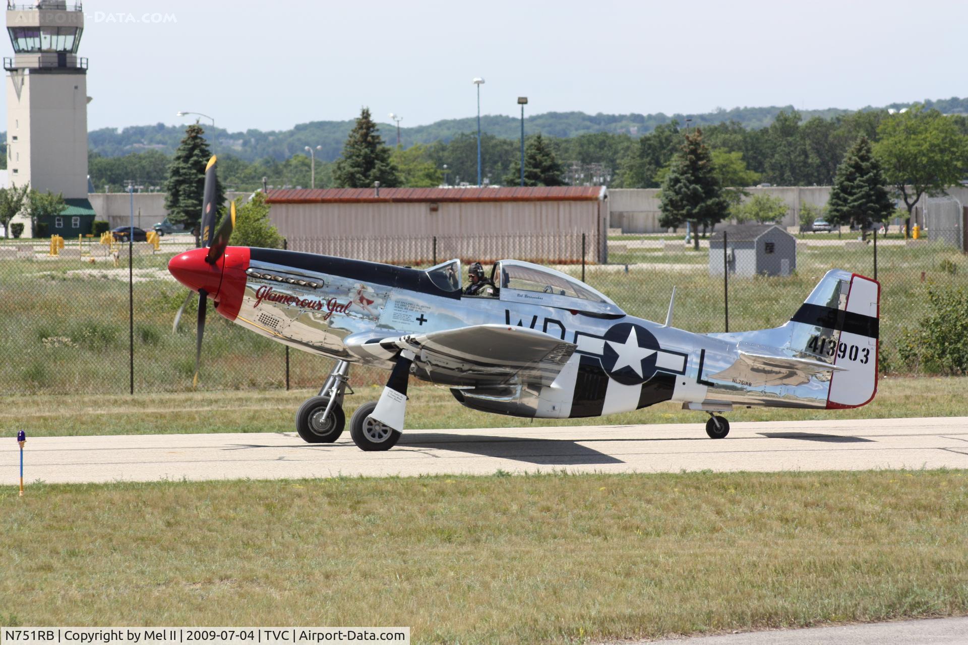 N751RB, 1944 North American P-51D Mustang C/N 44-13903JP, 