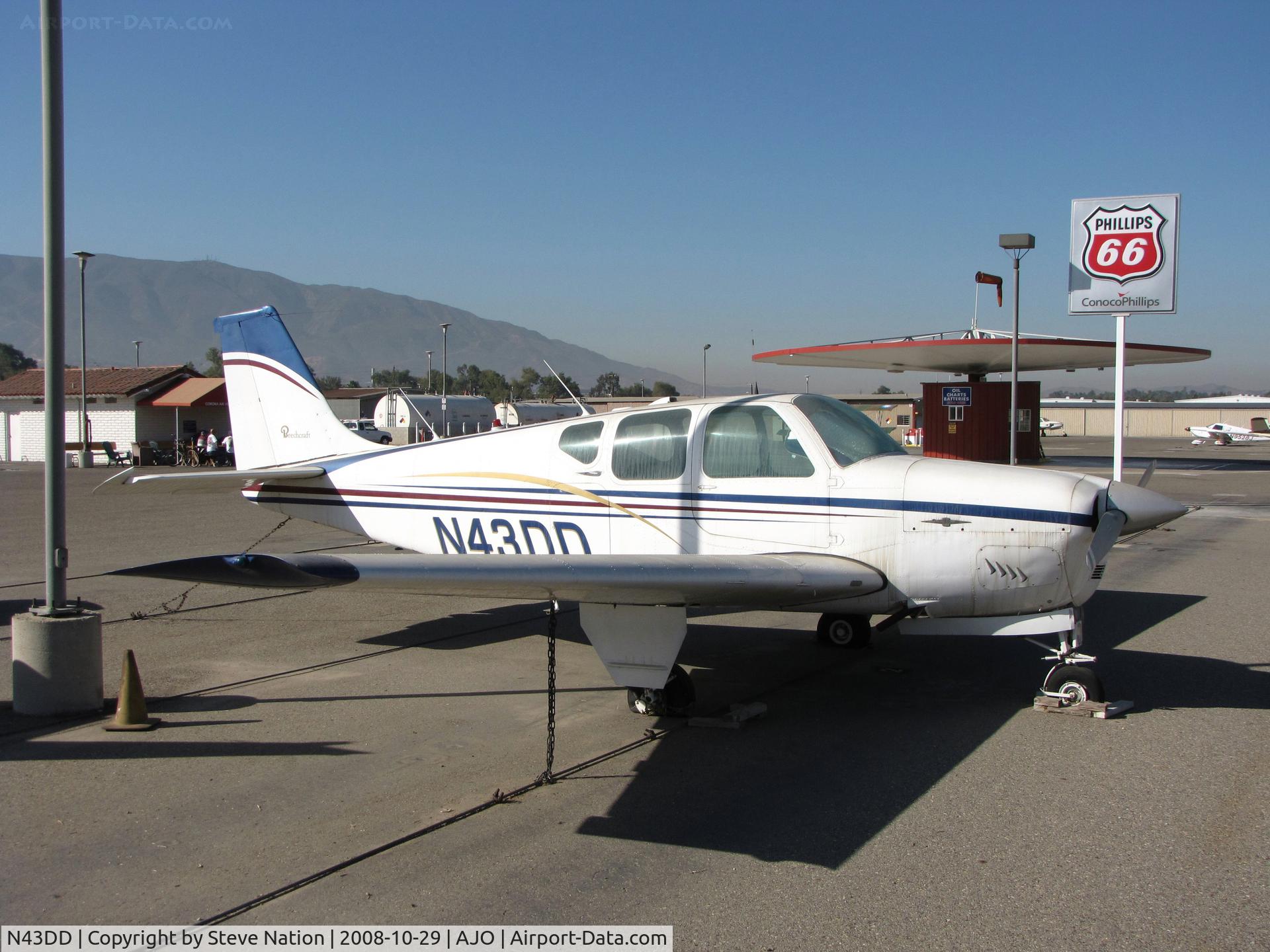 N43DD, 1960 Beech 35-33 Debonair C/N CD-244, 1960 Beech 35-33 @ 