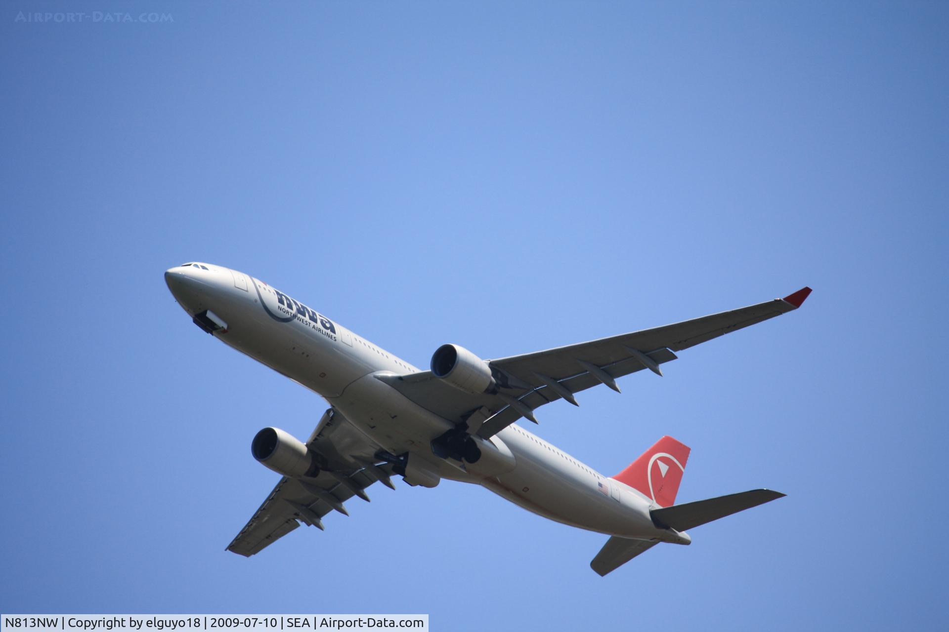 N813NW, 2006 Airbus A33-323X C/N 799, SEATTLE-TOKYO