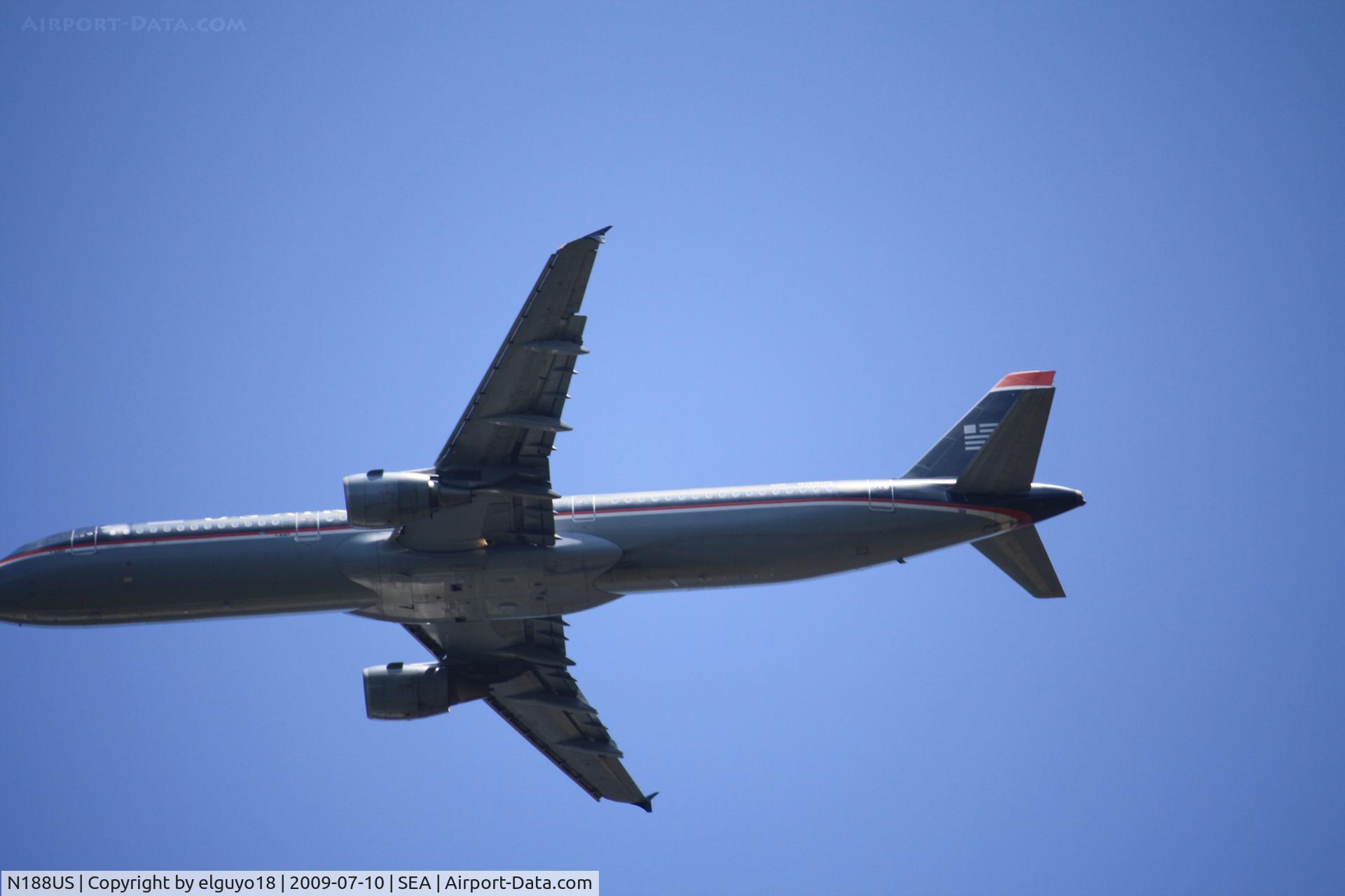 N188US, 2002 Airbus A321-211 C/N 1724, SEATTLE-MINNEAPOLIS