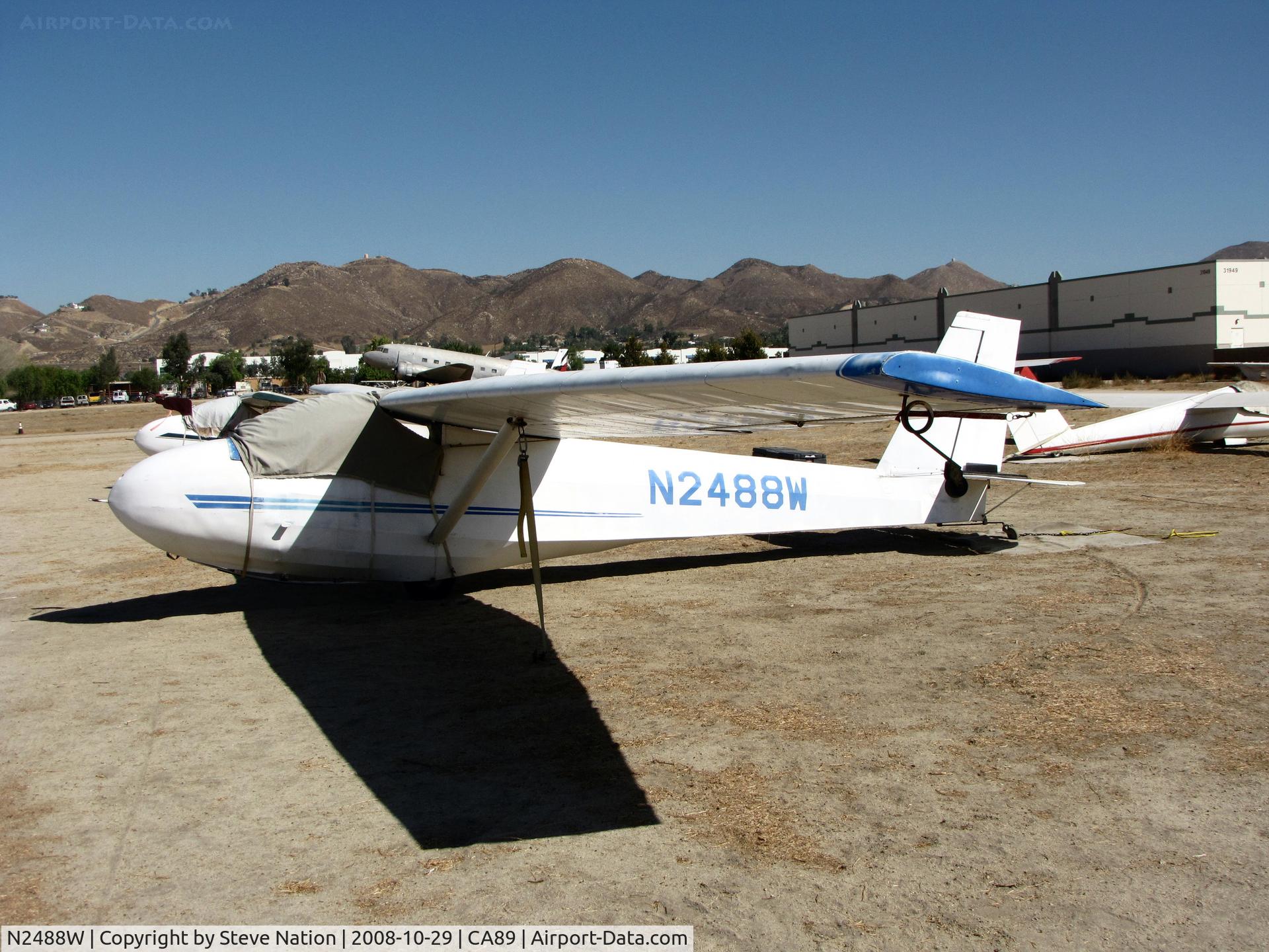 N2488W, 1967 Schweizer SGS 2-33 C/N 40, 1967 Schweizer SGS 2-33 sailplane w/