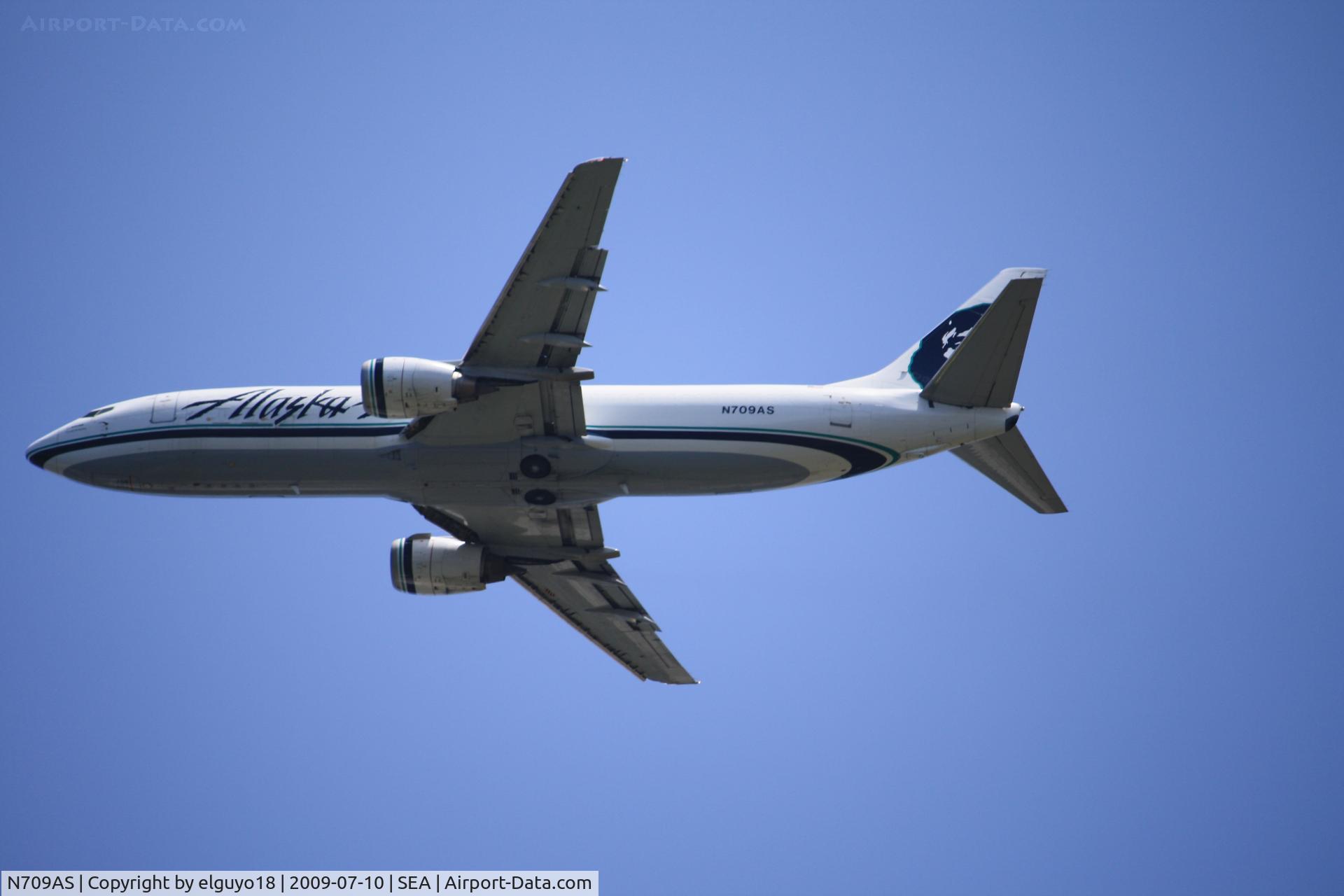N709AS, 1999 Boeing 737-490 C/N 28896, ALASKA AIRLINES