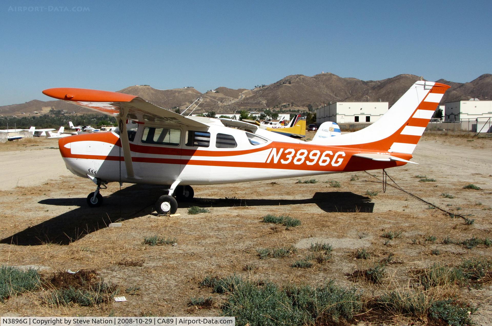 N3896G, 1967 Cessna U206B Super Skywagon C/N U206-0896, 