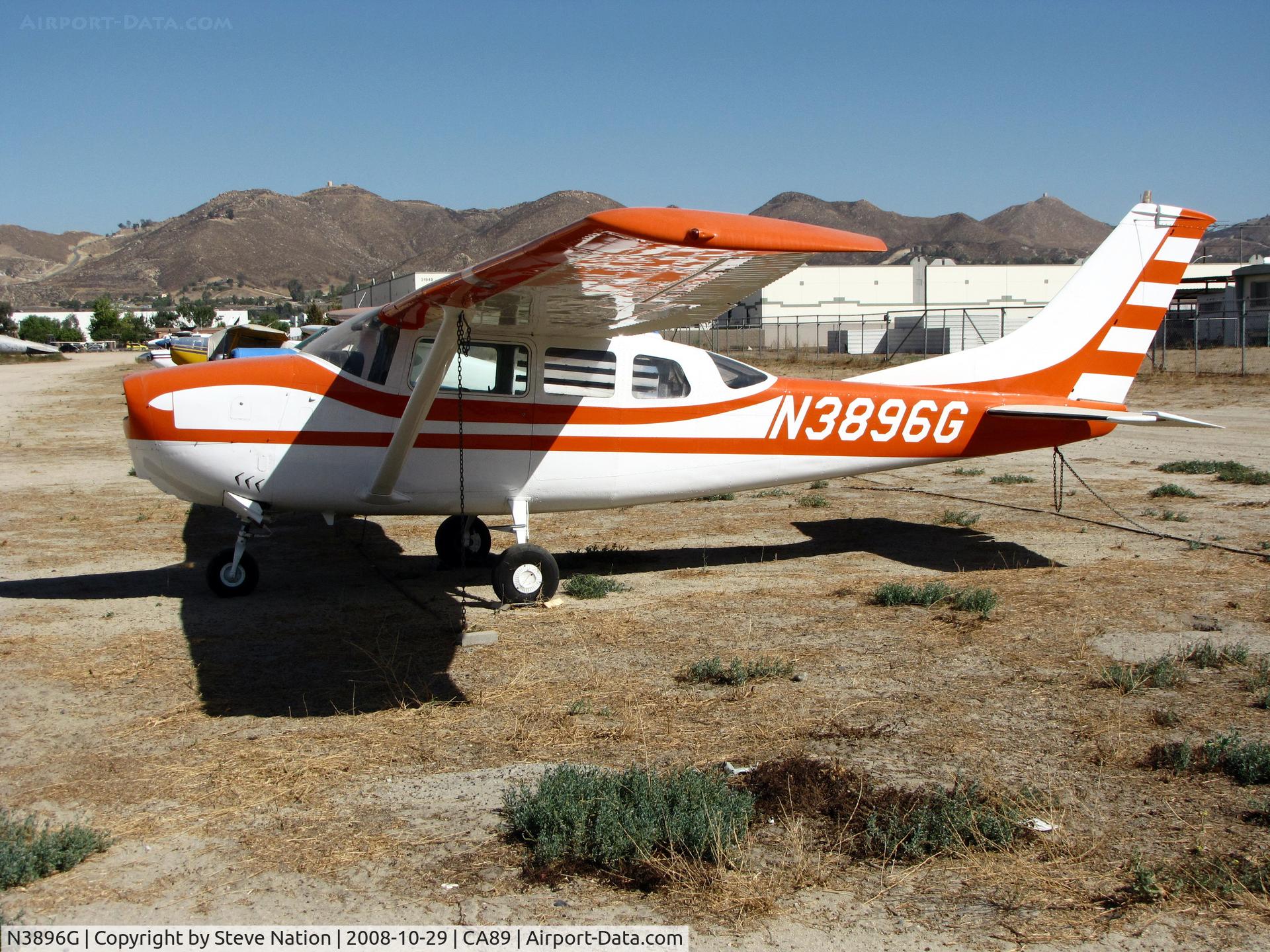 N3896G, 1967 Cessna U206B Super Skywagon C/N U206-0896, 