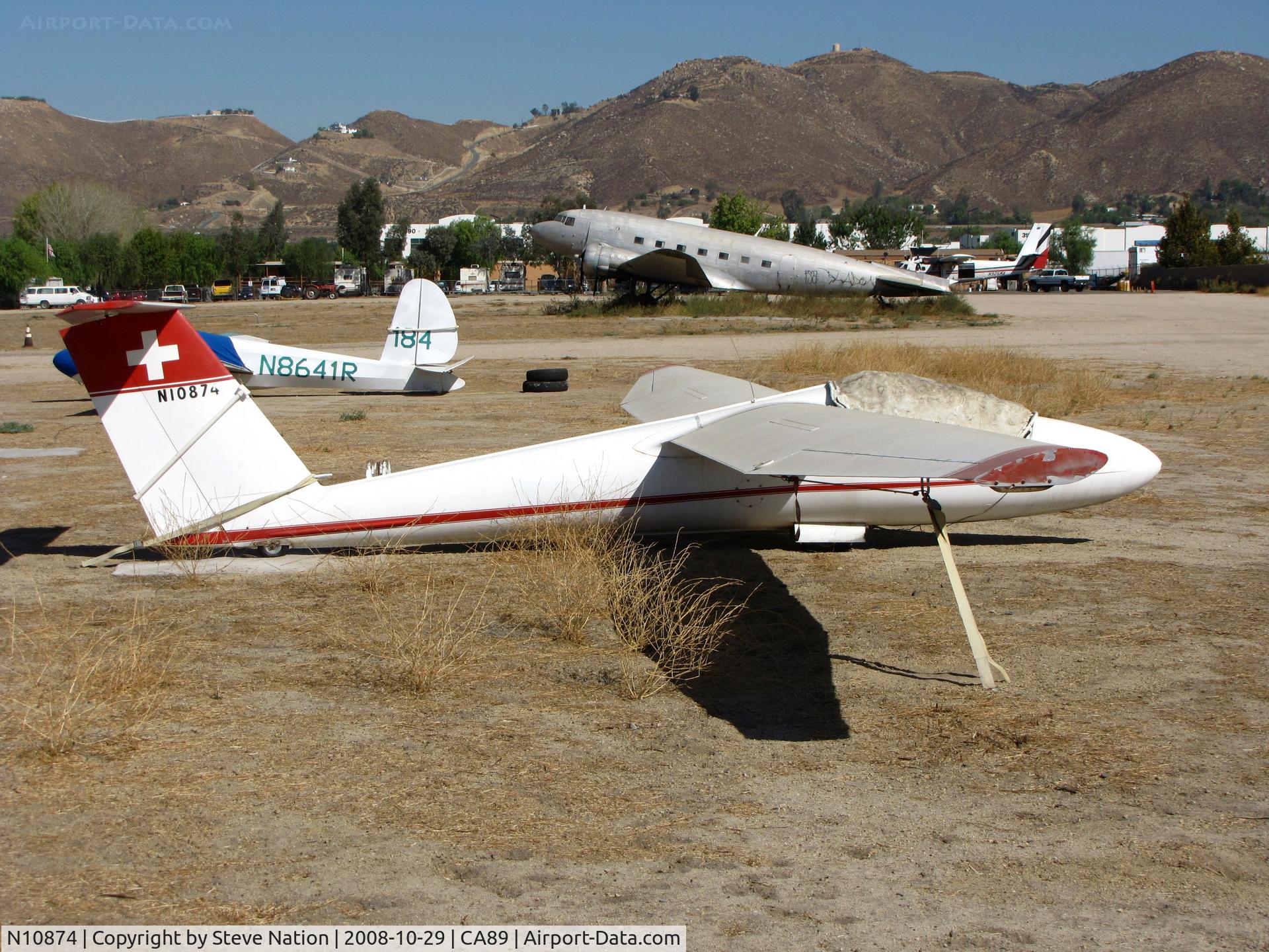 N8641R, 1962 Schweizer SGS 1-26B C/N 184, 