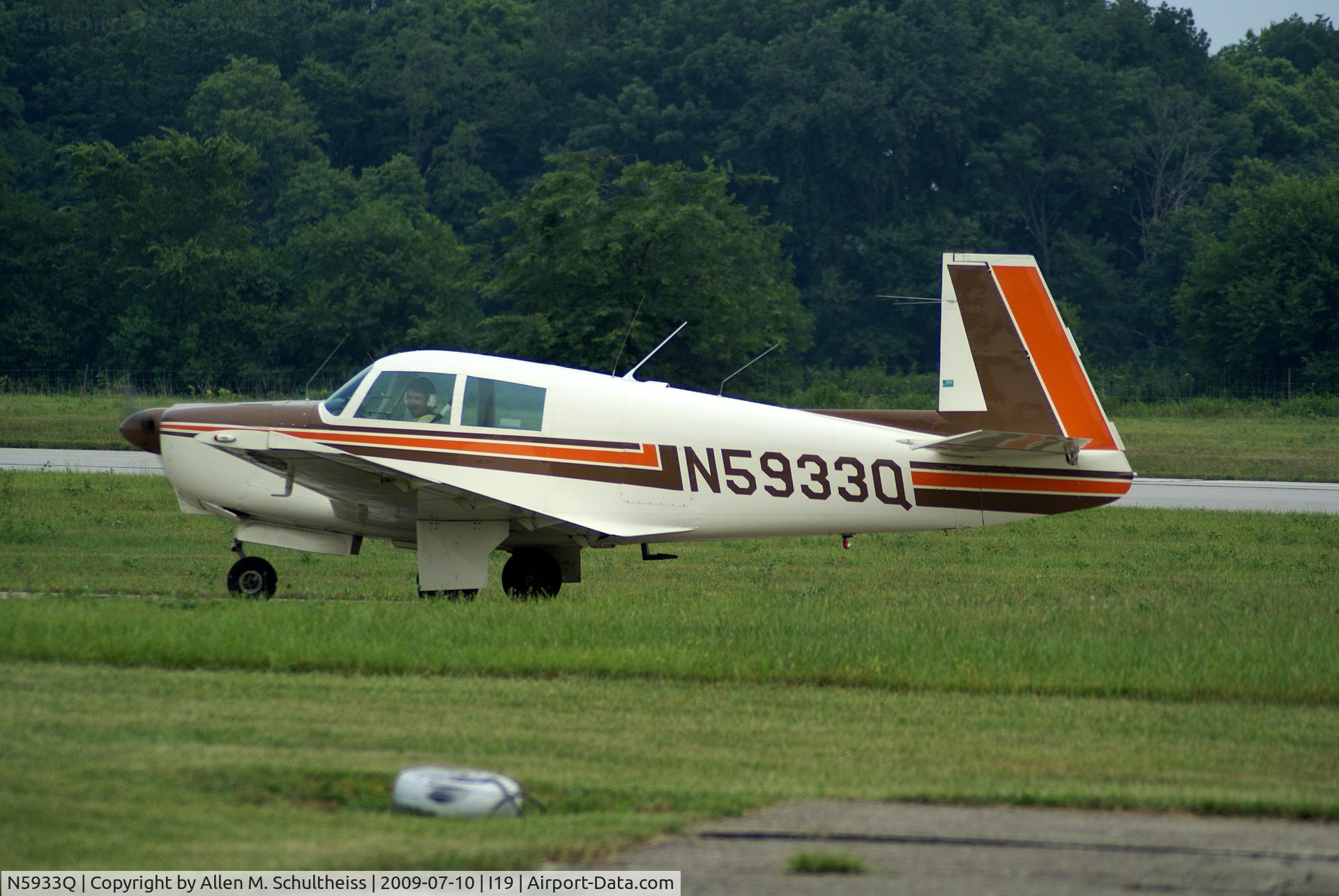 N5933Q, 1965 Mooney M20C Ranger C/N 3177, 1965 Mooney M20C