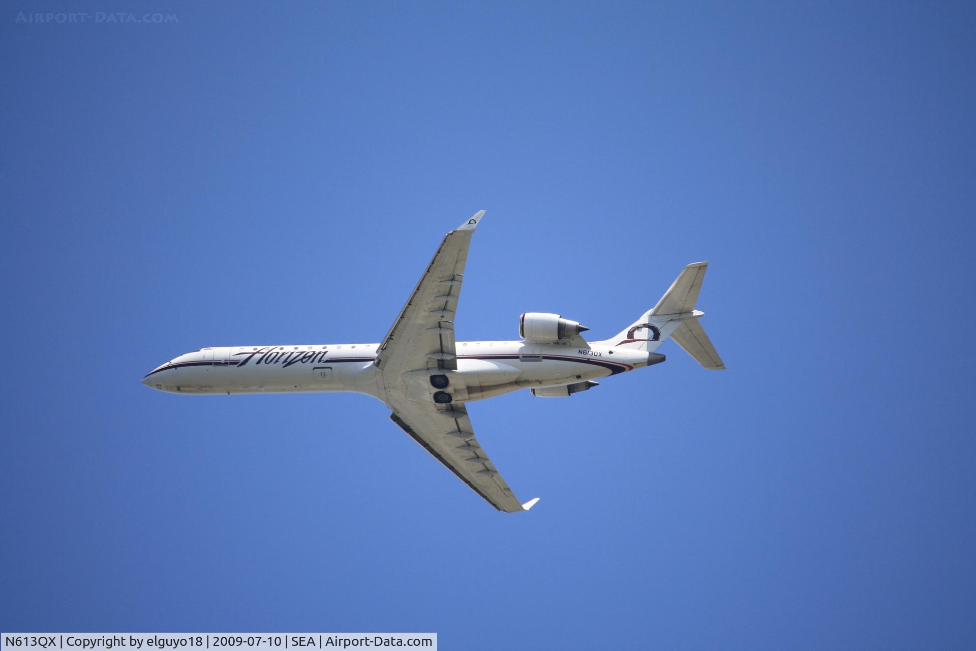 N613QX, 2002 Bombardier CRJ-701 (CL-600-2C10) Regional Jet C/N 10045, SEATLE-HELENA