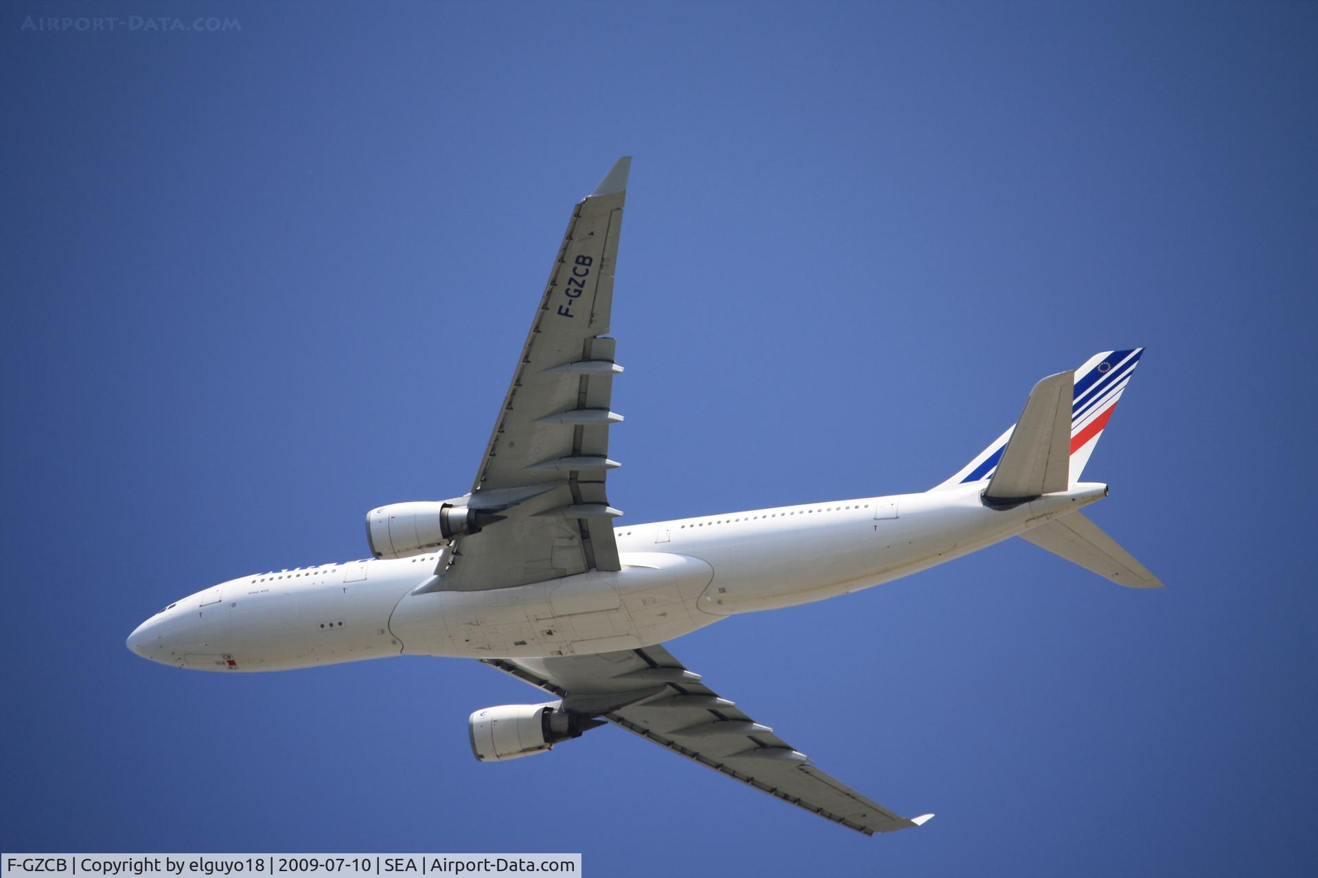 F-GZCB, 2001 Airbus A330-203 C/N 443, SEATTLE-PARIS