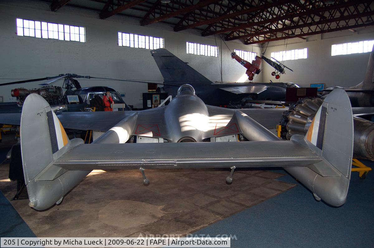 205, De Havilland DH-100 Vampire FB.5 C/N EP42784, De Havilland Vampire (DH-115)