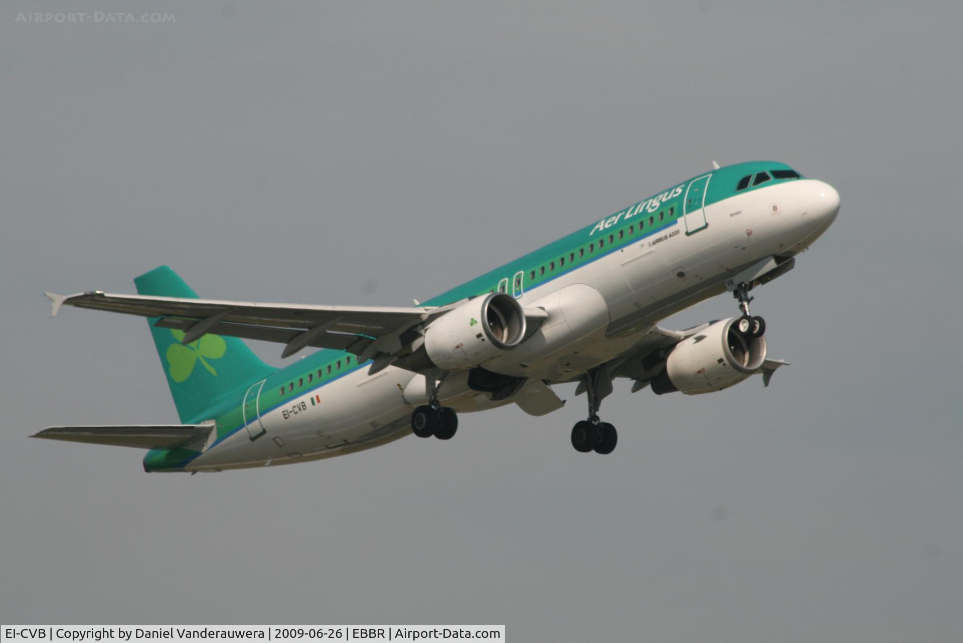 EI-CVB, 2000 Airbus A320-214 C/N 1394, Flight EI631 is taking off from rwy 07R