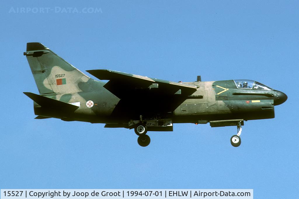 15527, LTV A-7P Corsair II C/N A-088, arrival for the 1994 open house.