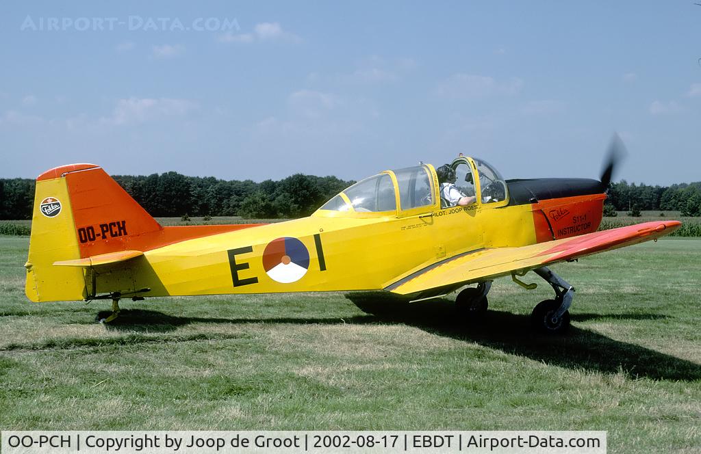 OO-PCH, Fokker S.11-1 Instructor C/N 6199, Visitor to the 2002 old timer fly in.