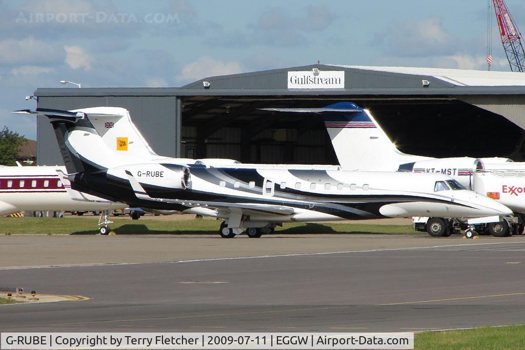 G-RUBE, 2009 Embraer EMB-135BJ Legacy C/N 14501100, New London Executive Legacy at Luton