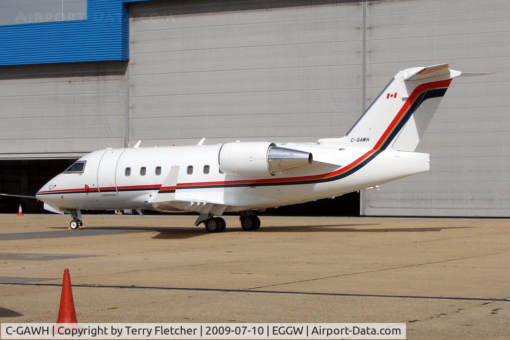 C-GAWH, 2003 Bombardier Challenger 604 (CL-600-2B16) C/N 5557, Canadian Challenger at Luton