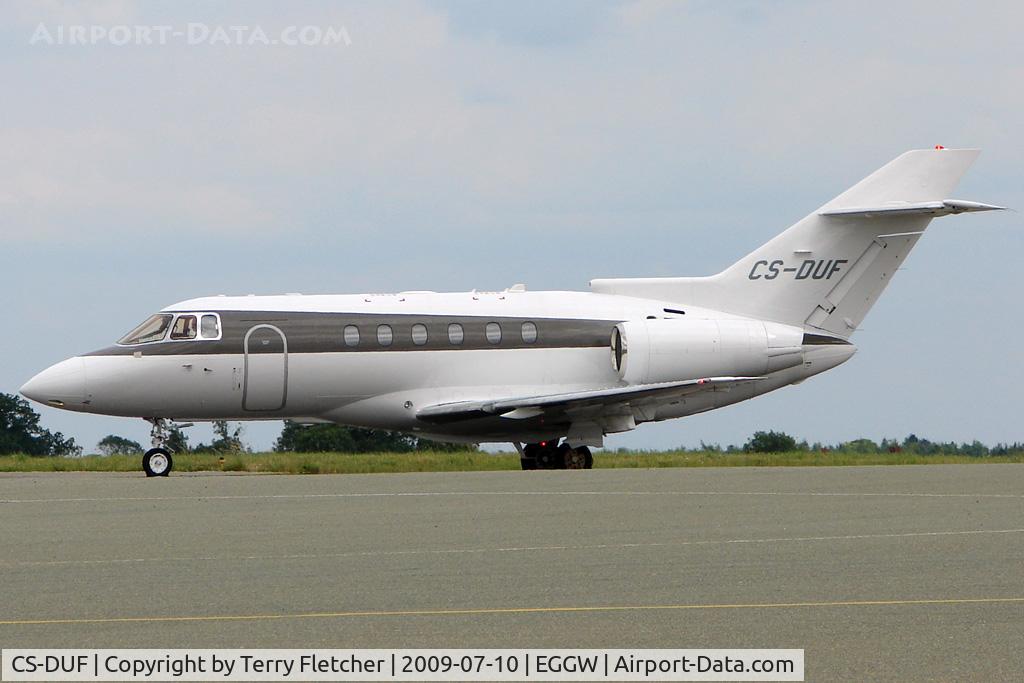 CS-DUF, 2008 Hawker Beechcraft 750 C/N HB-19, Netjets Europe Hawker 750 at Luton