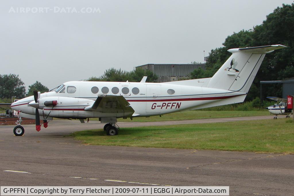 G-PFFN, 1979 Beech 200 Super King Air C/N BB-456, Beech 200 of the Puffin Club at Leicester