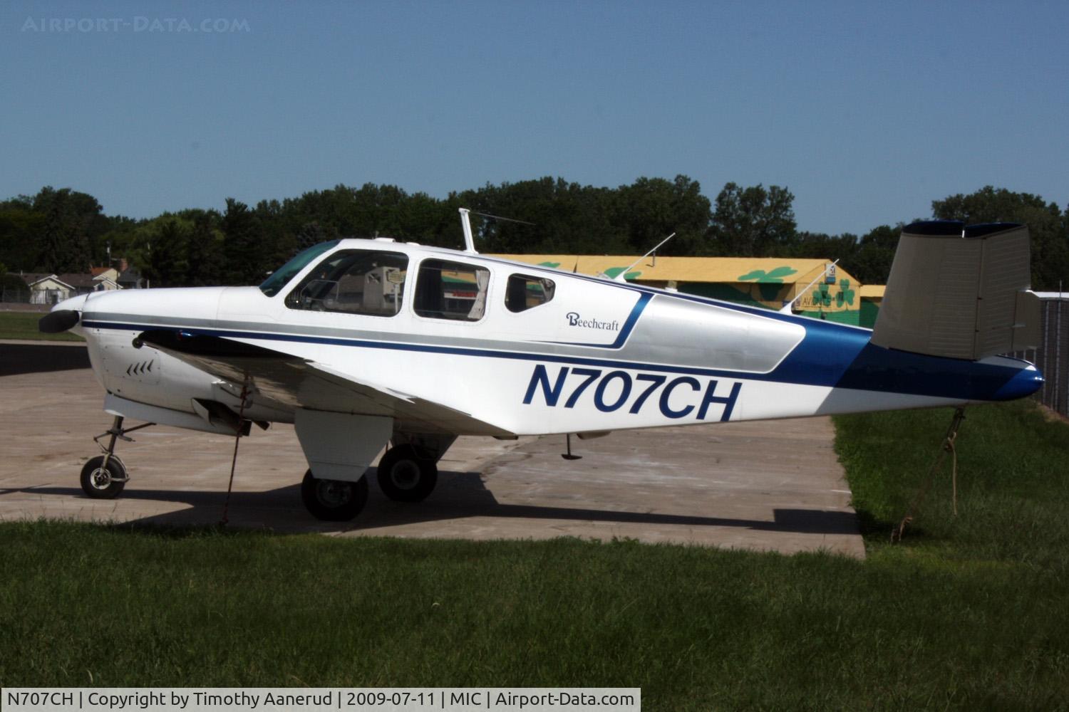 N707CH, 1957 Beech H35 Bonanza C/N D-5294, 1957 Beech H35, c/n: D5294