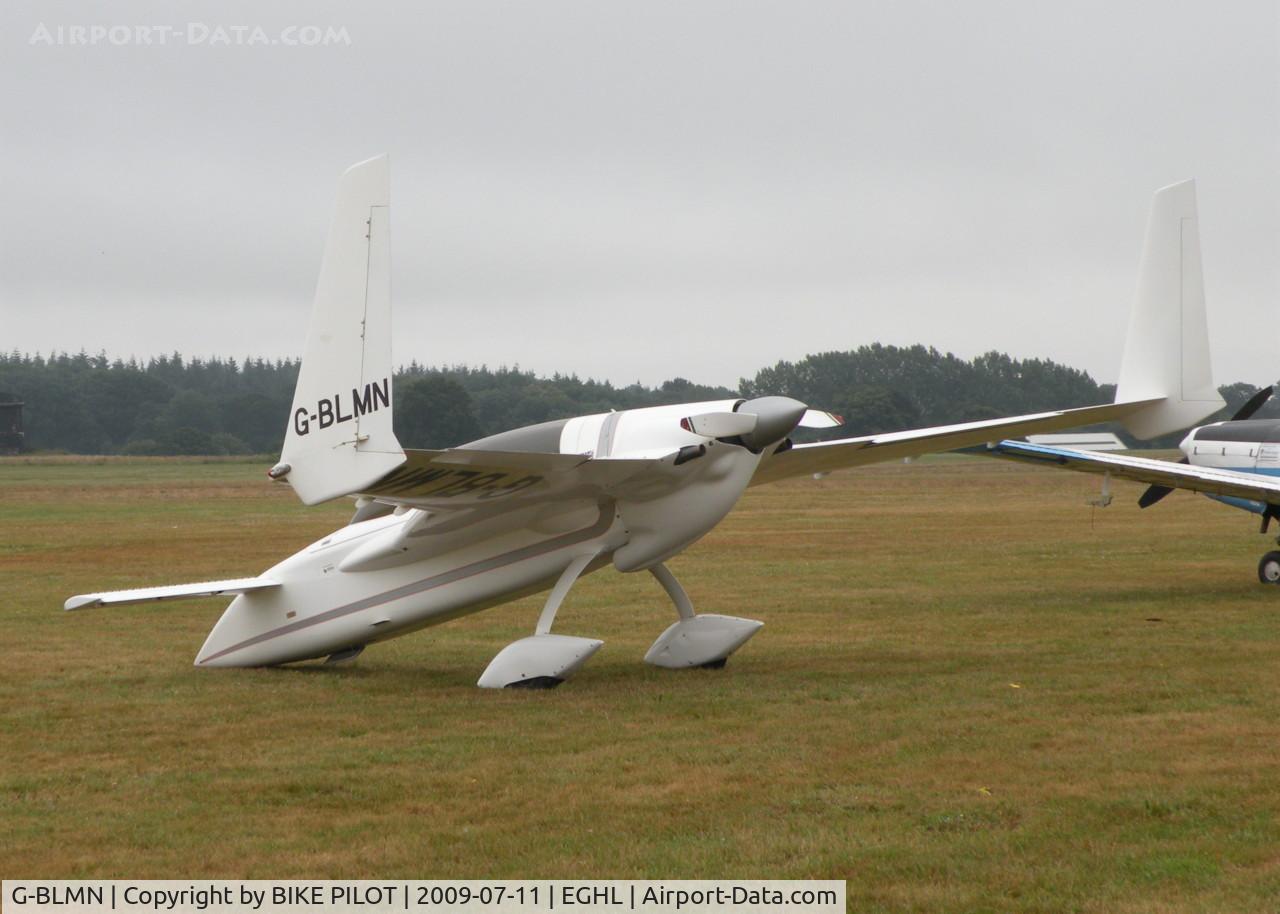 G-BLMN, 1986 Rutan Long-EZ C/N PFA 074A-10648, G-BLMN FLYING GROUP. ATC LASHAM OPEN DAY