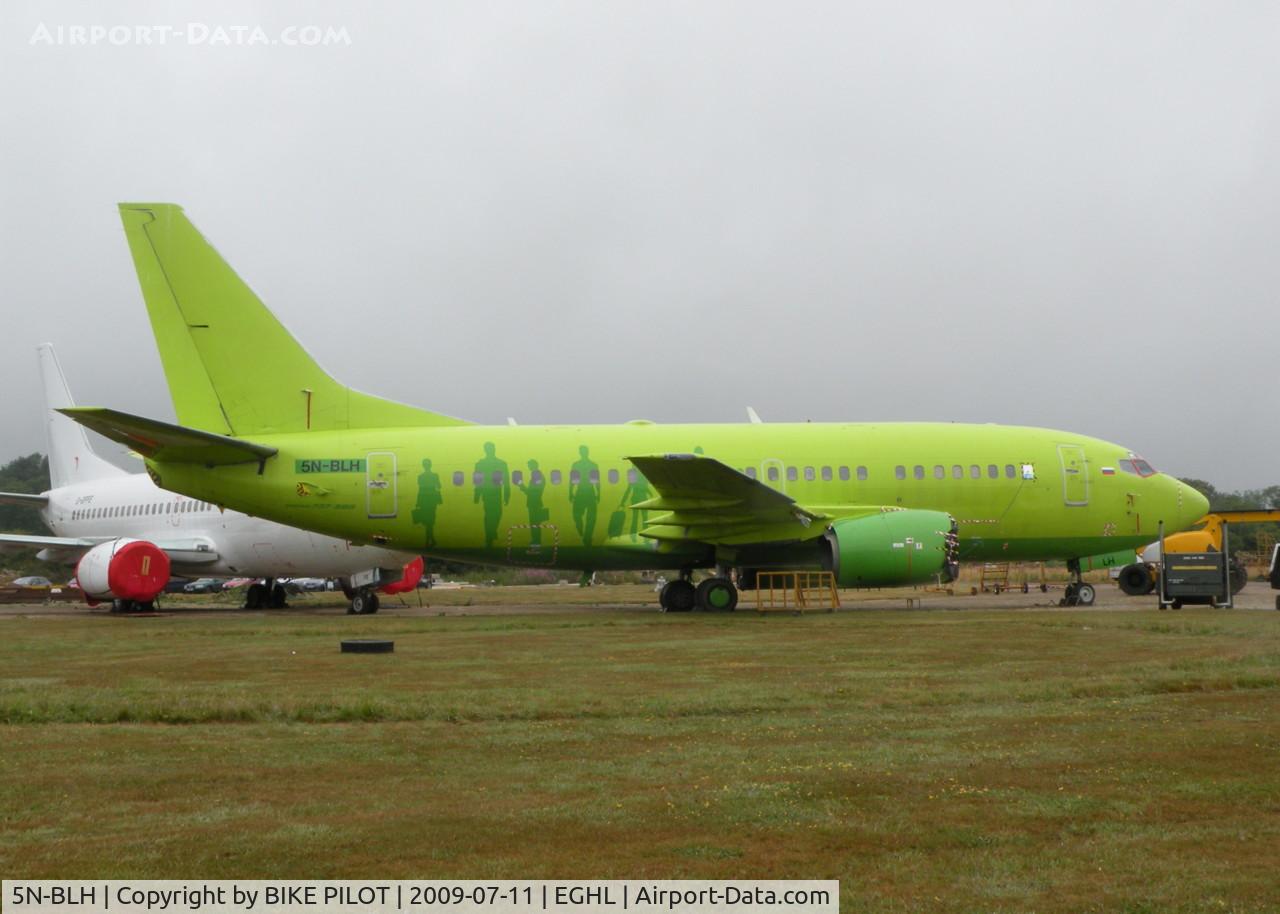 5N-BLH, 1991 Boeing 737-522 C/N 25383, ATC LASHAM OPEN DAY