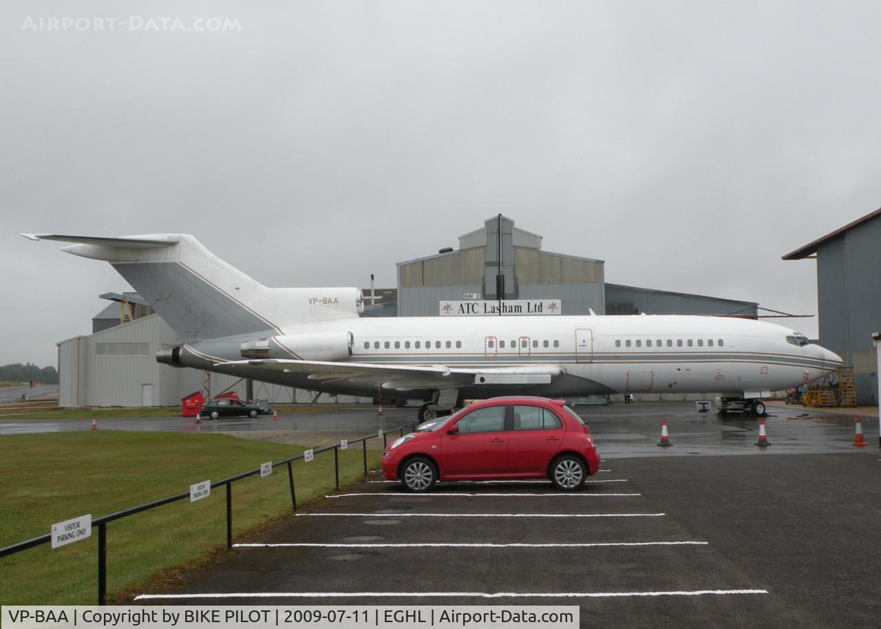 VP-BAA, 1966 Boeing 727-51 C/N 19123, THIS A/C IS FITTED OUT AS A VIP AIRCRAFT. ATC LASHAM OPEN DAY