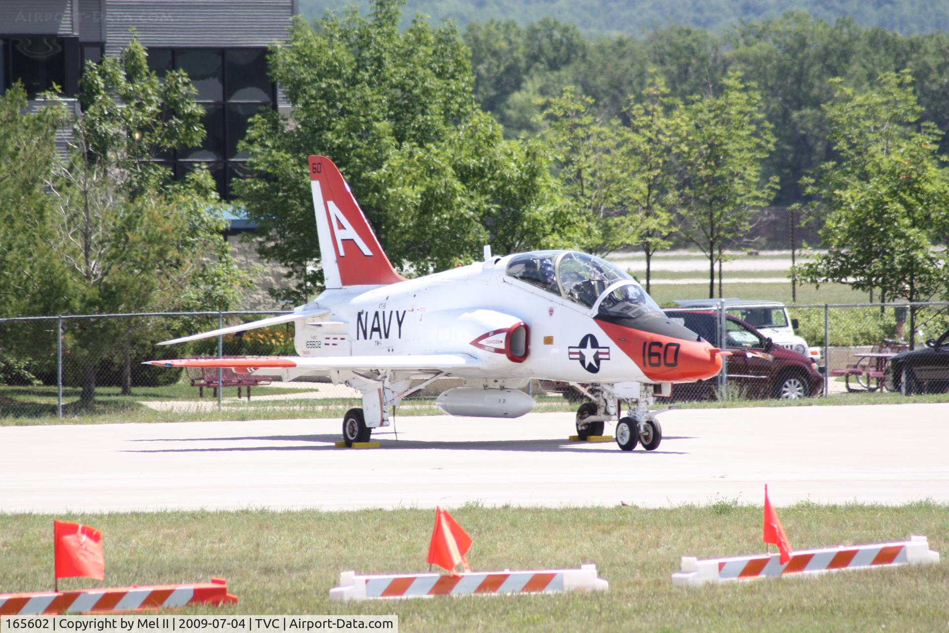 165602, 2002 Boeing T-45C Goshawk C/N C060, VT-9, NAS Meridian, Parked