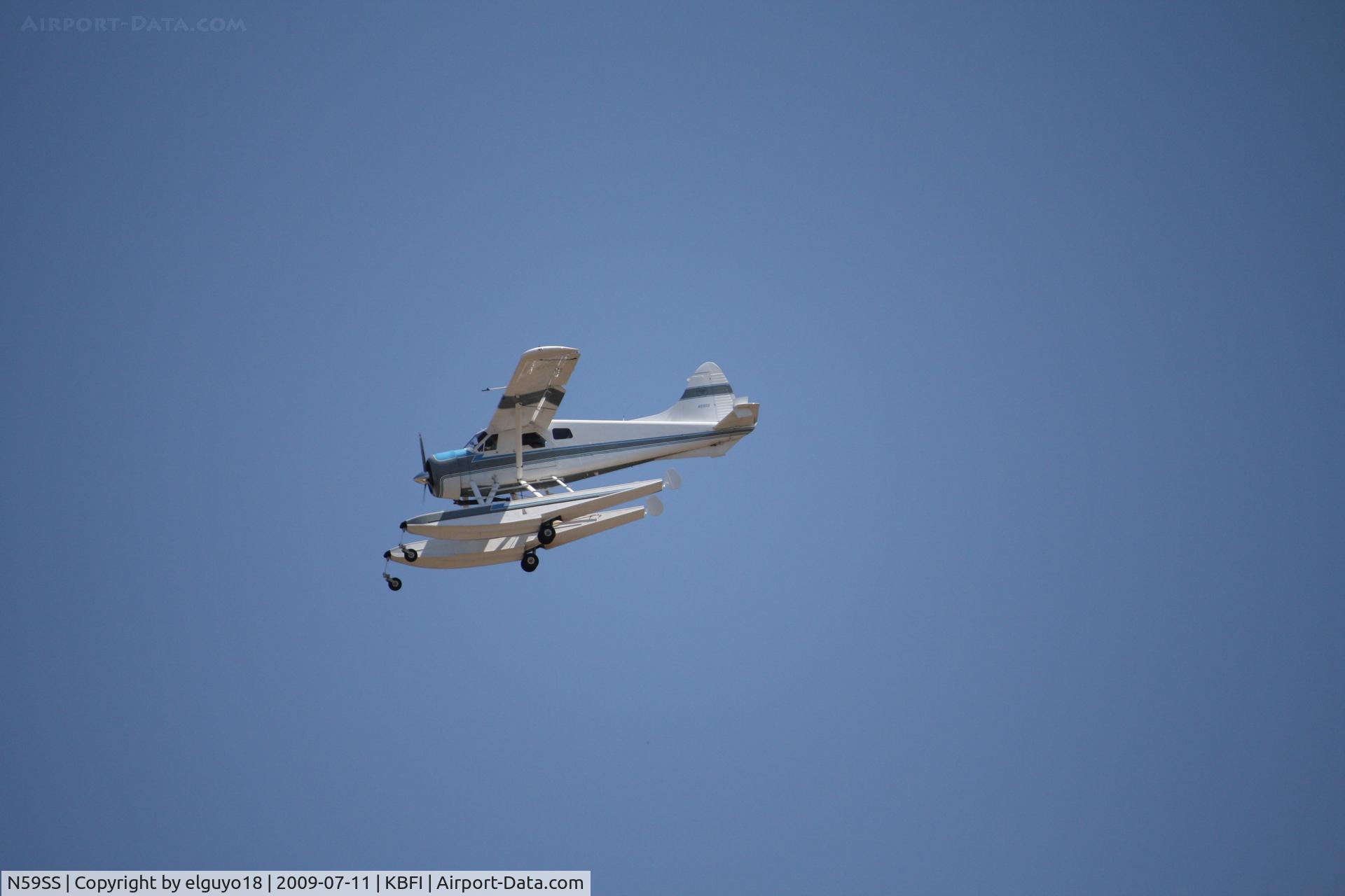N59SS, De Havilland Canada DHC-2 Beaver Mk.I (L20A) C/N 1117, AFTER A SHORT FLIGHT FROM FRIDAY HARBOR