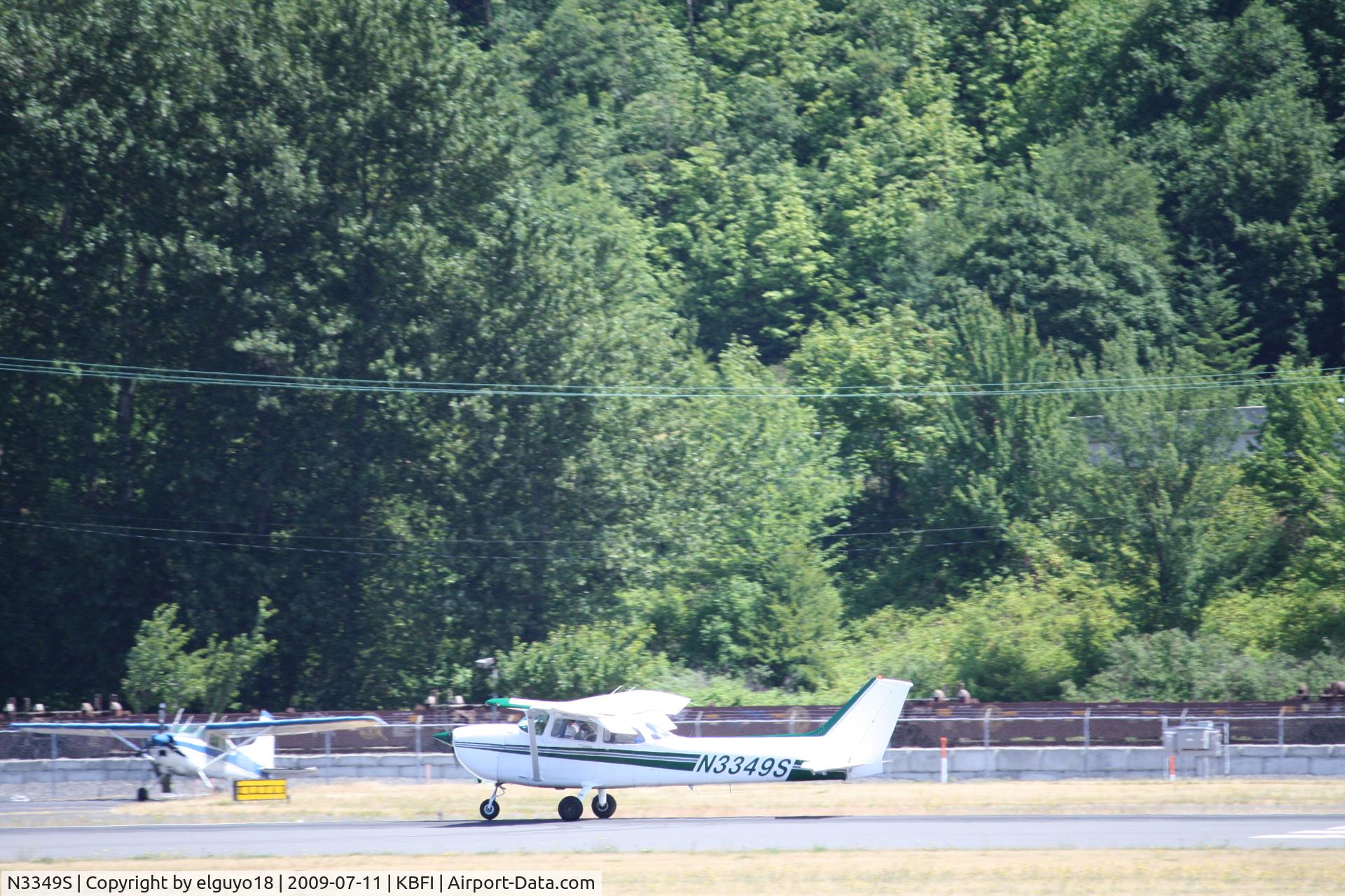 N3349S, 1984 Cessna 172P C/N 17276255, SPOKANE-SEATTLE