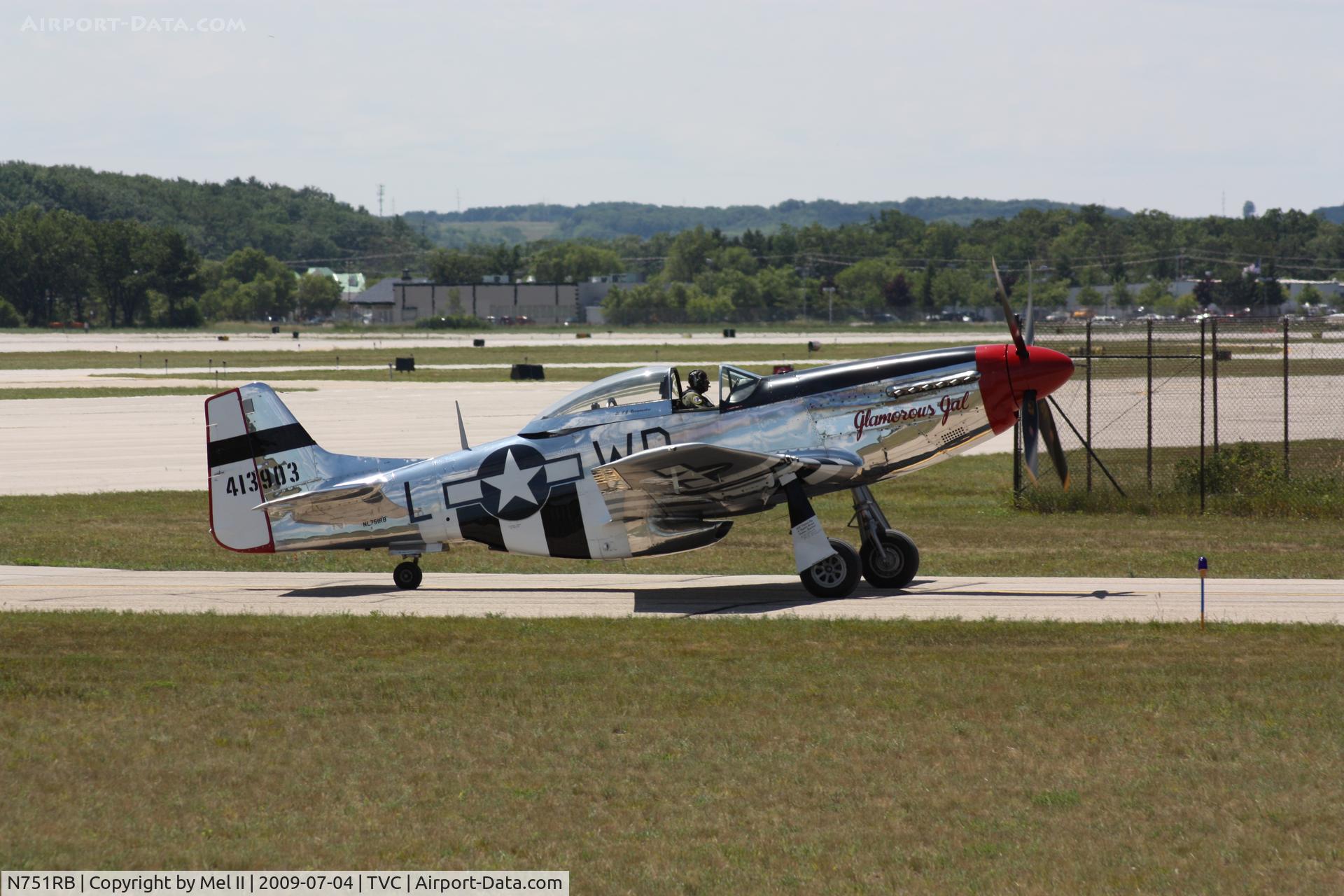 N751RB, 1944 North American P-51D Mustang C/N 44-13903JP, 