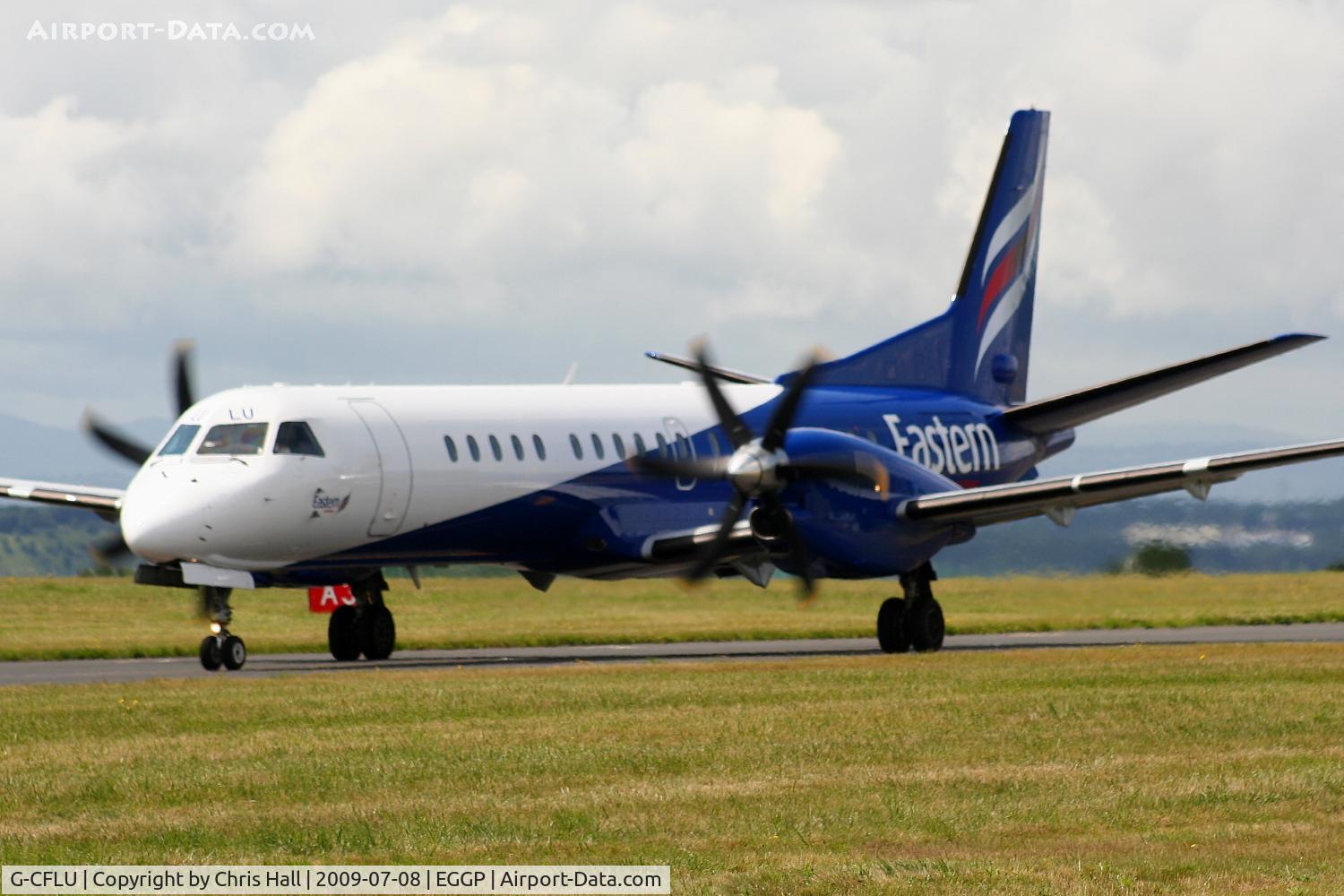 G-CFLU, 1998 Saab 2000 C/N 2000-055, Eastern Airways, SAAB 2000. Previous ID: SE-LSG