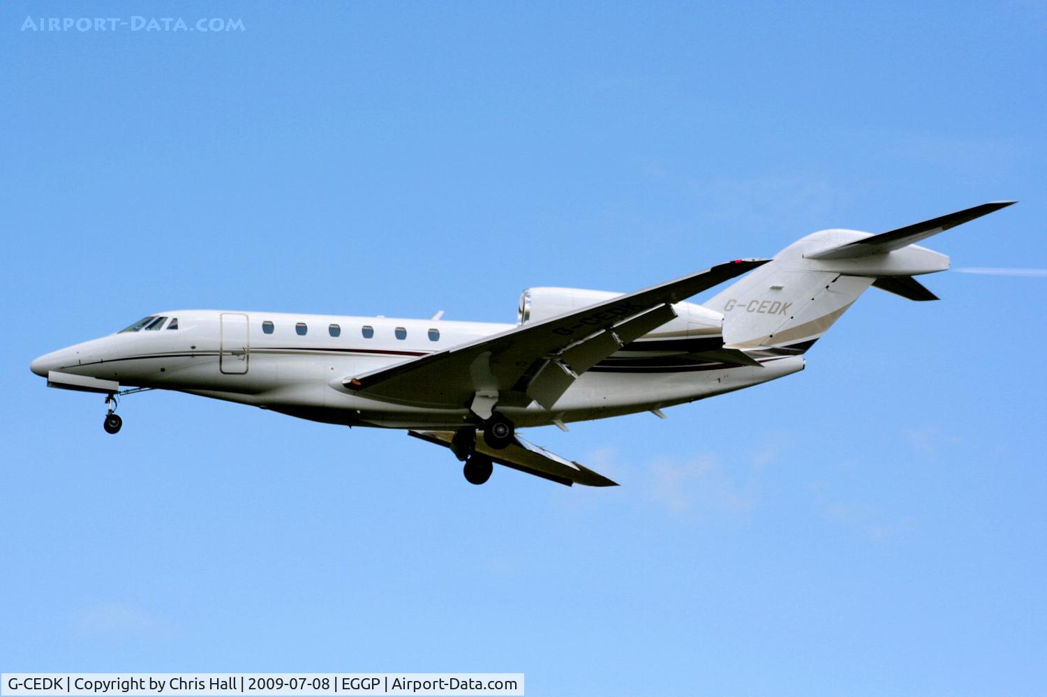 G-CEDK, 2006 Cessna 750 Citation X Citation X C/N 750-0252, owned by the The Duke of Westminster
