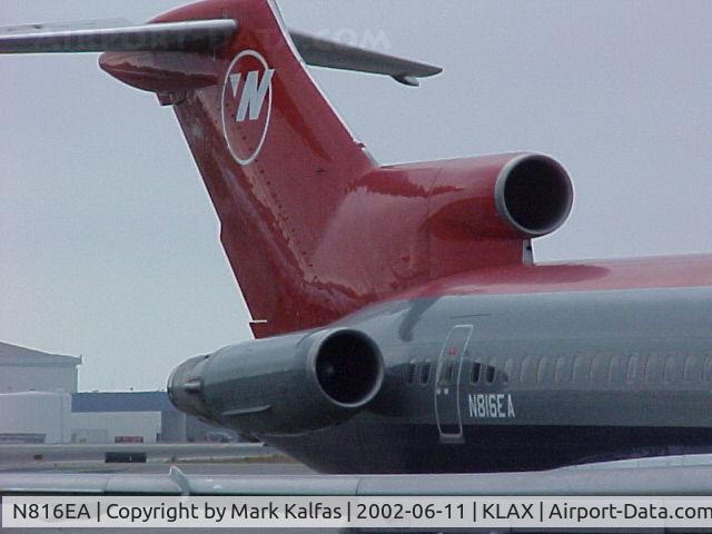 N816EA, 1981 Boeing 727-225 C/N 22553, Northwest Airlines Boeing 727-225/ADV N816EA Imperial ramp KLAX