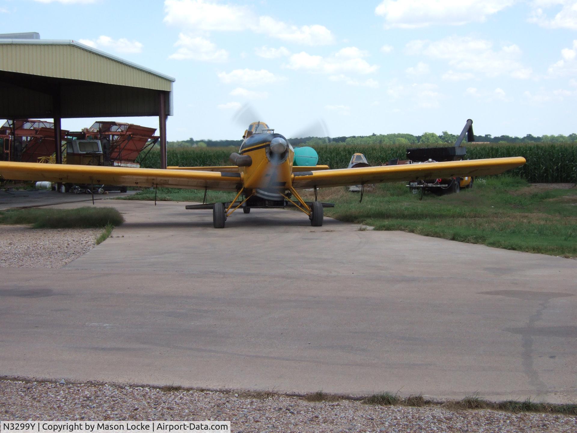 N3299Y, 1995 Ayres S2R-R1340 Thrush C/N R1340-034, Shot at a crop dusting strip in Texas